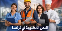 المهن المطلوبة في فرنسا 2025 | وفق القوائم الحكومية الرسمية وشروط العمل