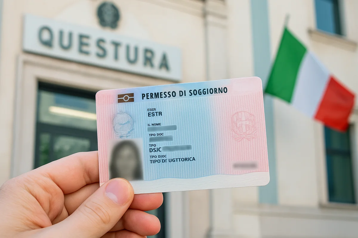 تصريح الإقامة في إيطاليا