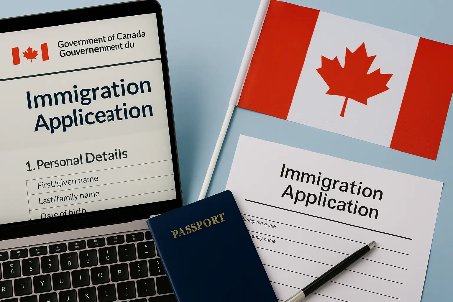تقديم طلب هجرة إلى كندا