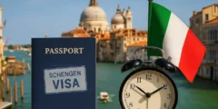 كم تاخذ وقت فيزا إيطاليا